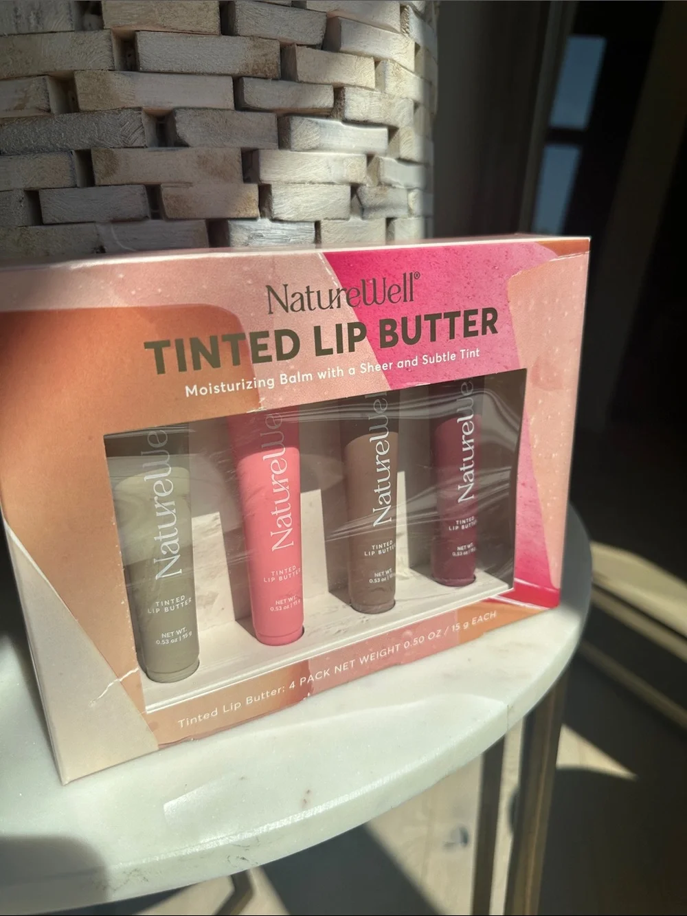 Tinted Lip Butter Set - Pink, Mauve, Berry, Neutral